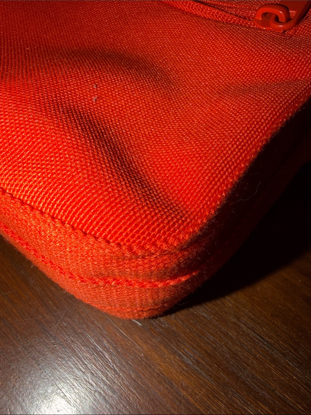 BEIS Bright Orange Crossbody Canvas Bag - Picture 14 of 15